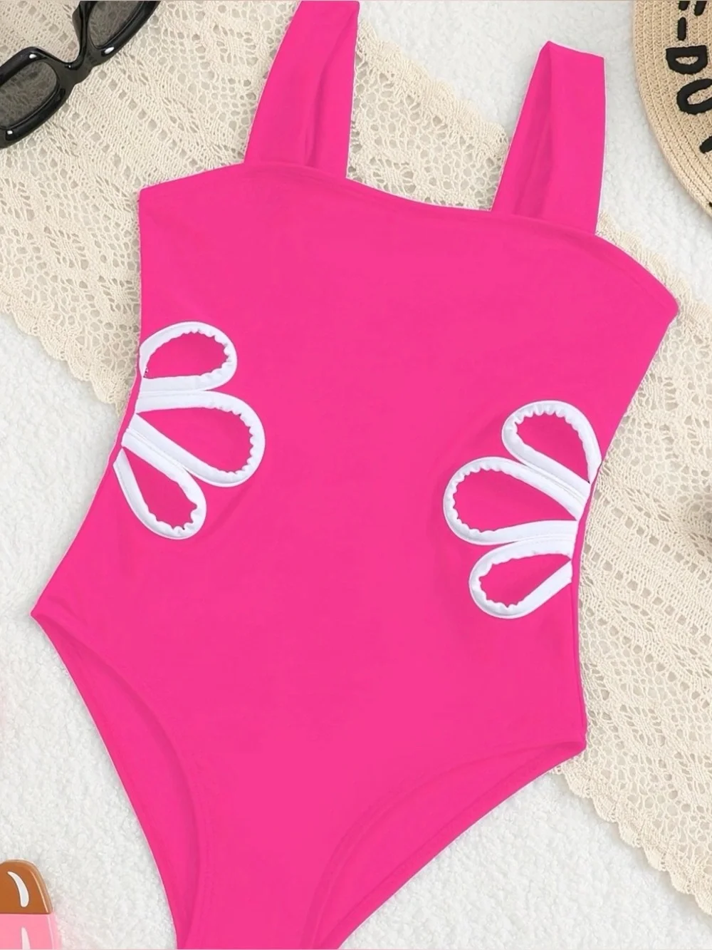 LRen Len Girls Swimsuits Size 11-12 One Piece Ruffles Bikini Swimwear for Girl